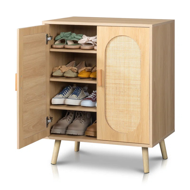 16 Pair Shoe Storage Cabinet | Wayfair North America