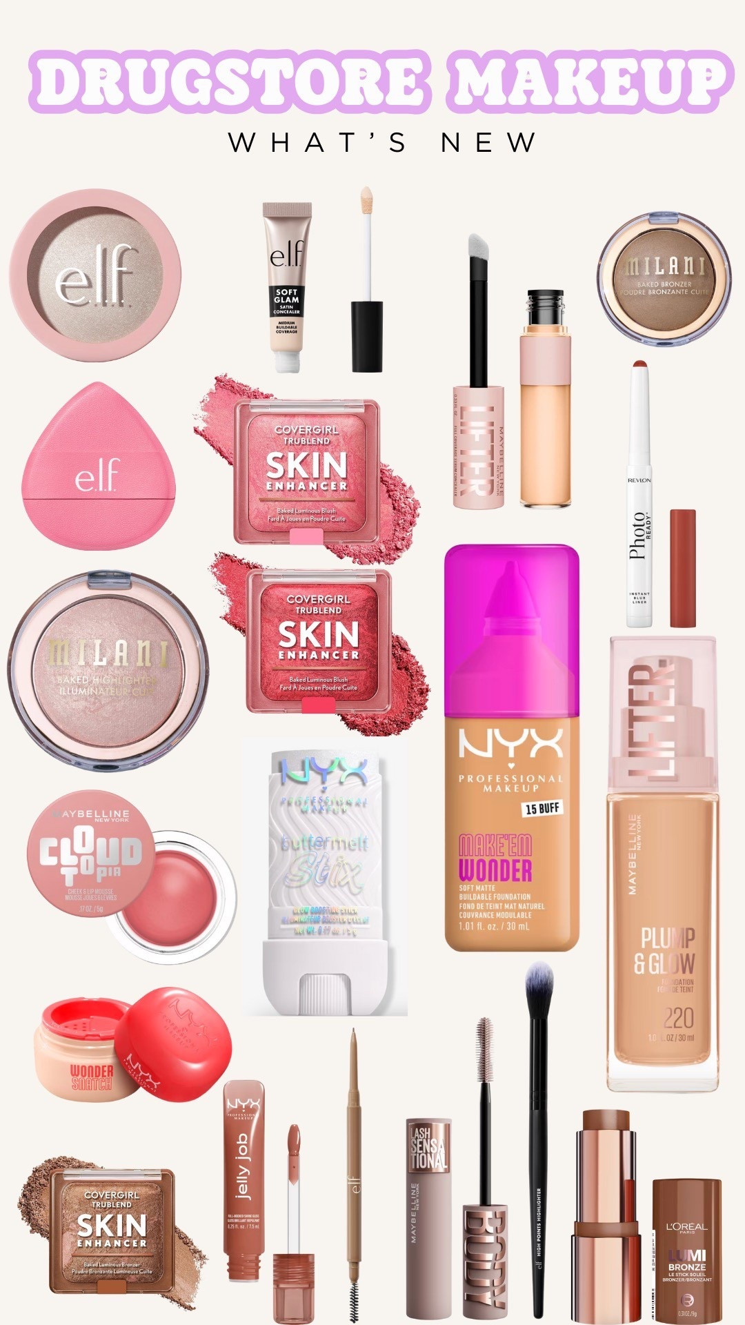 New beauty has been dropping at the drugstore! 😍

#LTKBeauty #LTKFindsUnder50 #LTKgrwm