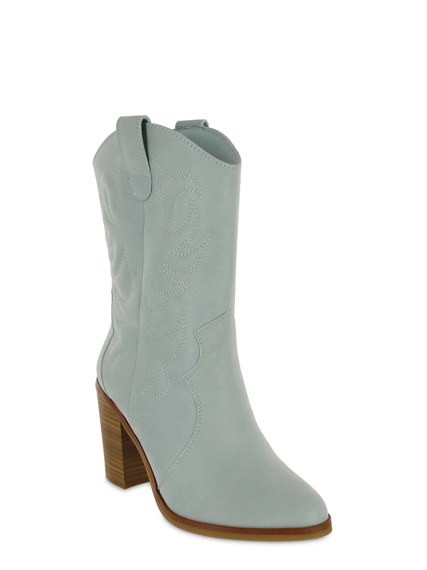 The Pioneer Woman Embroidered Mid-Calf Cowboy Boot, Women's | Walmart (US)