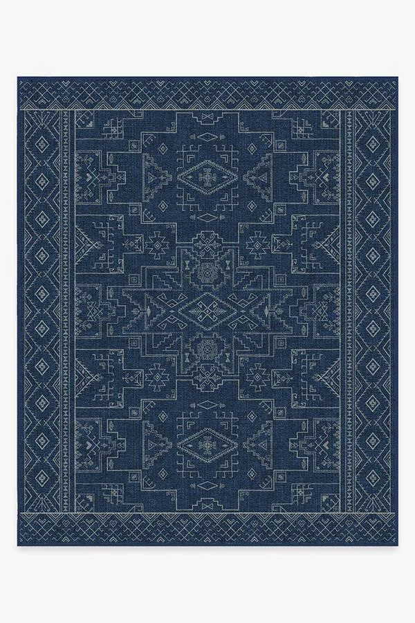 Leelu Navy Blue Rug | Ruggable