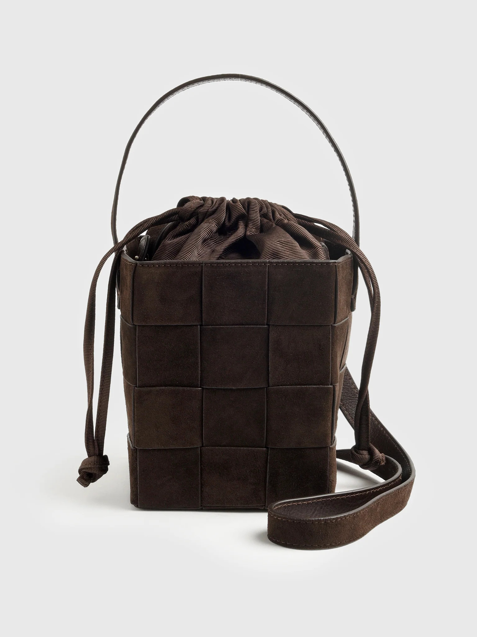 LOEFFLER RANDALL
                      
                     Laith Suede Bucket Bag | Saint Bernard