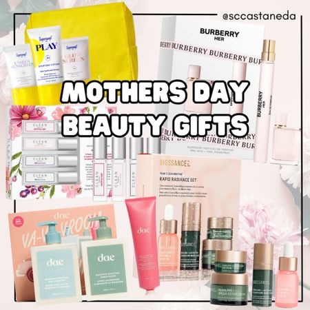 Mothers Day Beauty Gift Ideas from Sephora! Sets from DAE, supergoop, Burberry, and CLEAN

#LTKSeasonal #LTKbeauty #LTKGiftGuide