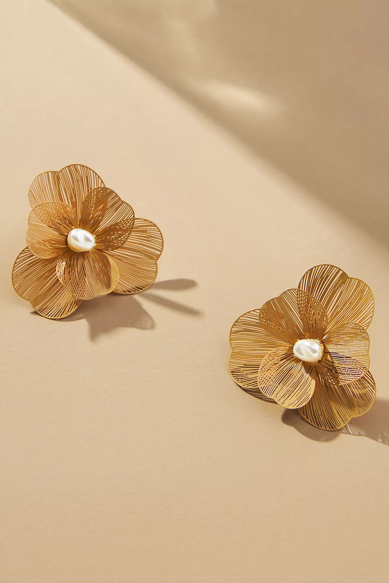 Wire Floral Earrings | Anthropologie (US)