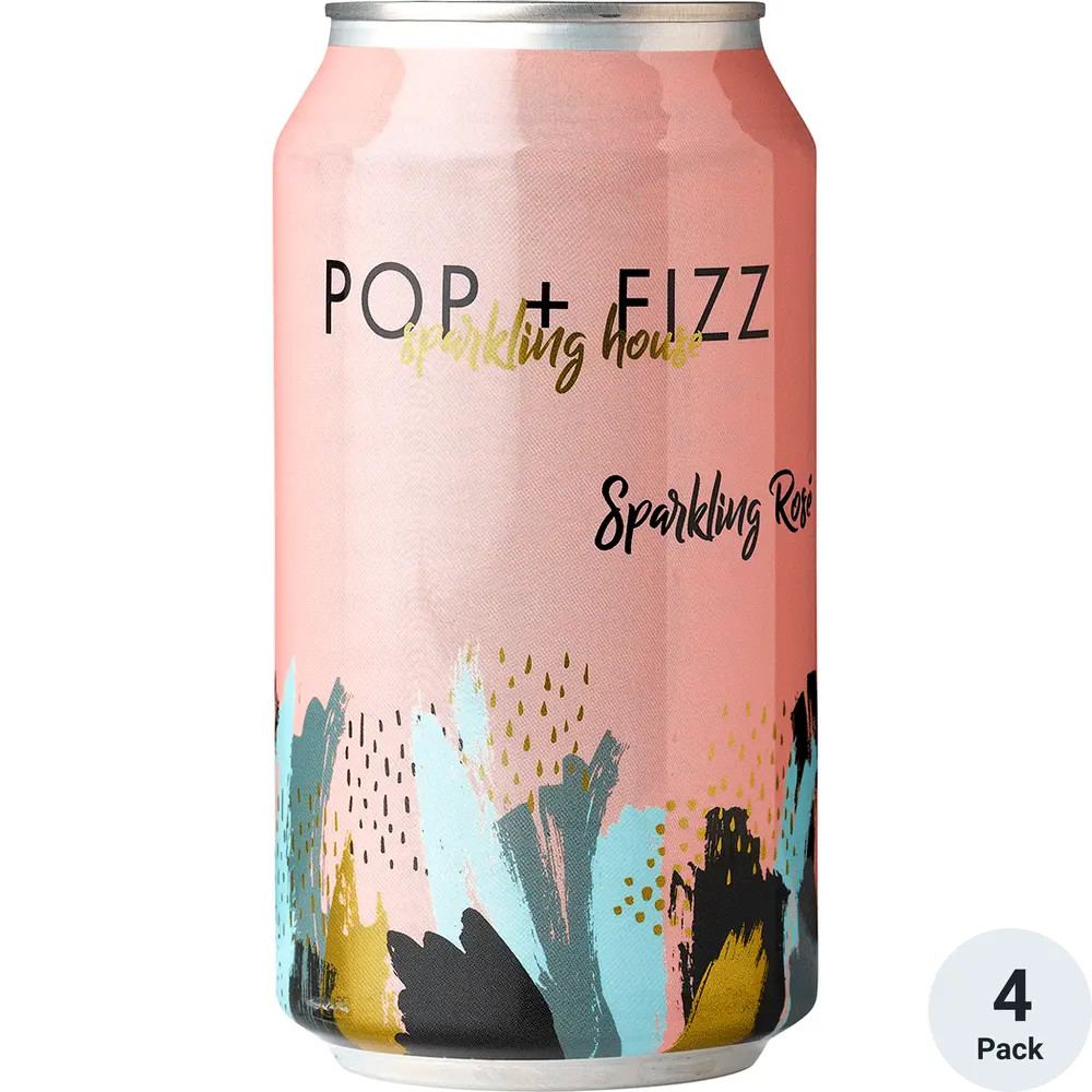 Pop + Fizz Sparkling Rose | Total Wine