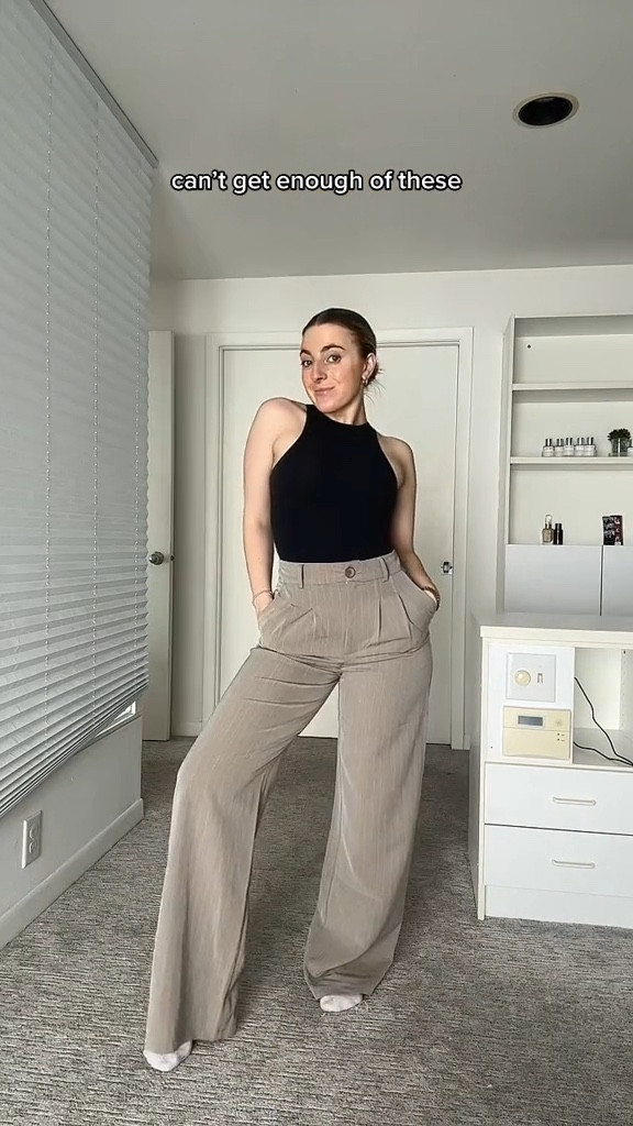 Best trouser pants, tailored pants, tailored trousers, princess Polly archer pants, non denim pants, dress pants, street style, street wear bottoms

#LTKunder100 #LTKstyletip