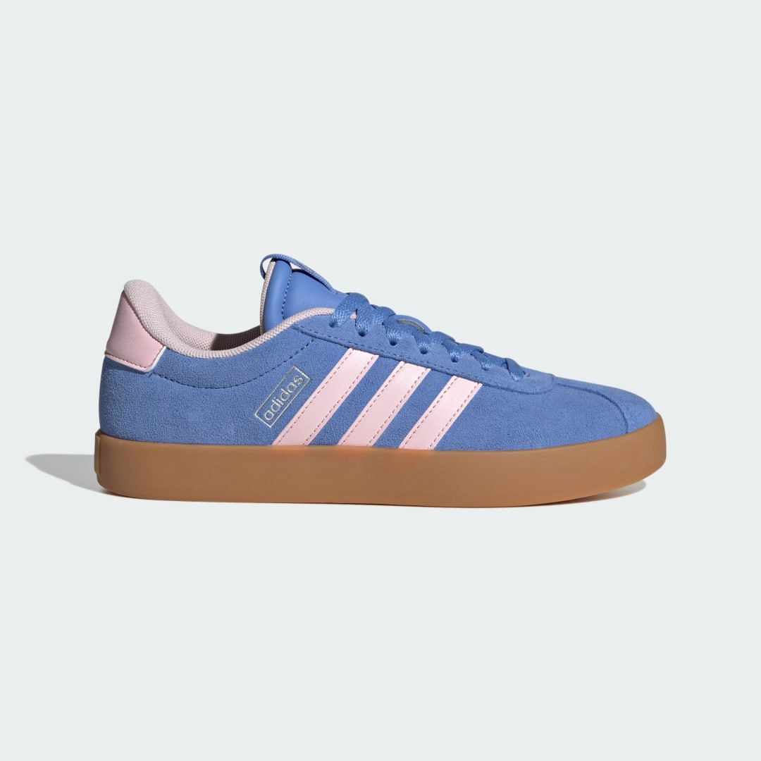 adidas VL Court 3.0 Shoes Blue Fusion 7.5 - Womens Originals Shoes | adidas (US)