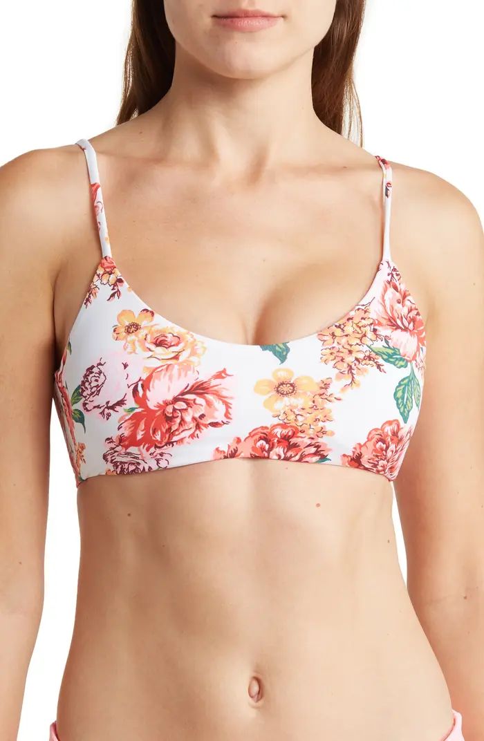 Carnation Lanai Reversible Bikini Top | Nordstrom Rack