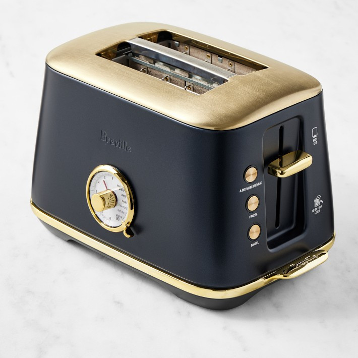 Breville Toast Select™ Luxe 2-Slice Toaster Brass Collection | Williams-Sonoma