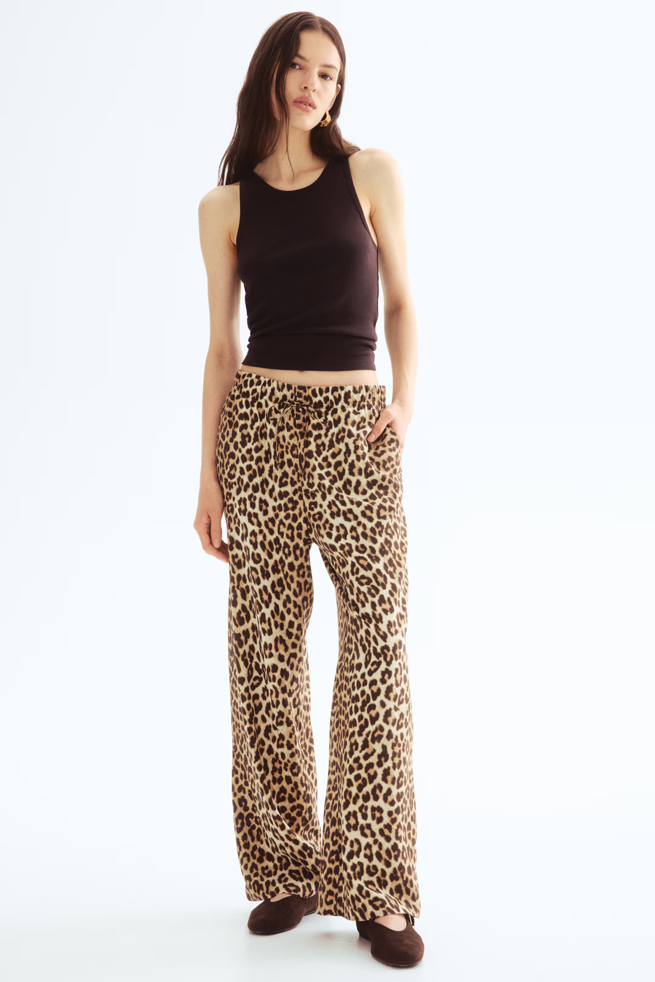 Wide-cut Pull-on Pants | H&M (US + CA)