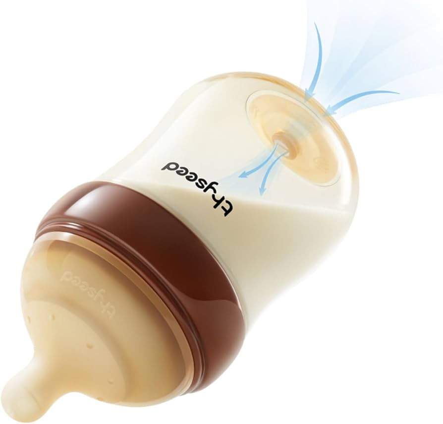 Thyseed PPSU Anti-Colic Baby Bottle, Breast-Like Extra Slow Flow Nipple for Breastfed Babies (0m+... | Amazon (US)