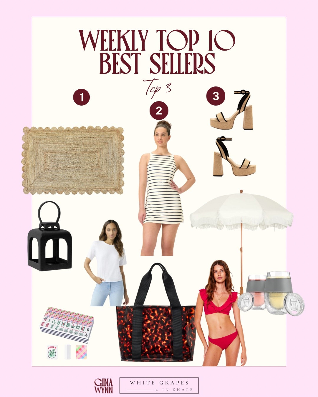 Weekly 10 Ten Best Sellers 

#LTKSummerEdit #LTKHome #LTKShoeCrush