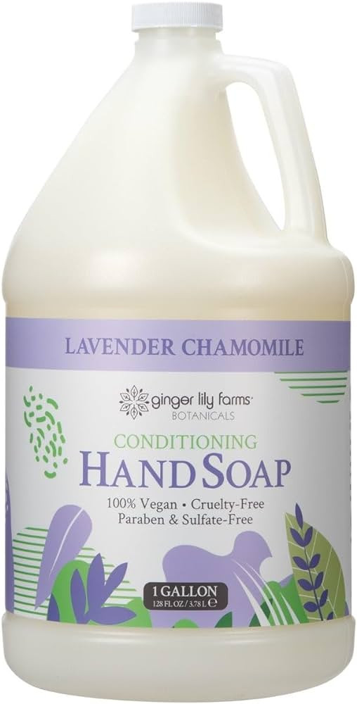 Ginger Lily Farms Botanicals All-Purpose Conditioning Liquid Hand Soap Refill, 100% Vegan & Cruel... | Amazon (US)