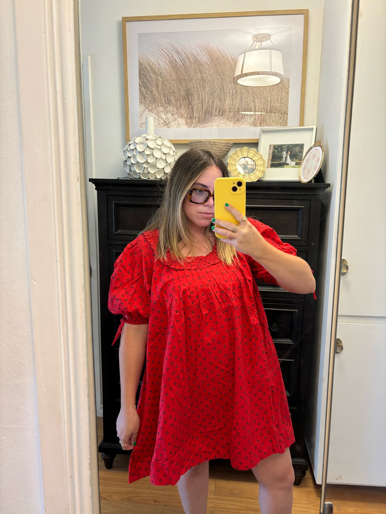 June try on shopping haul ❤️🍒☀️ damson madder dress