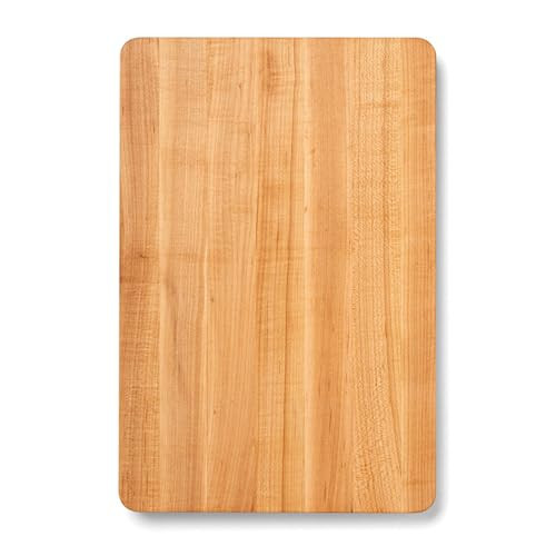 John Boos Chop-N-Slice Series Rectangular Wooden Maple Cutting Board 16”x10” – 1” Thick, 4.5-lb Reversible Butcher Block with Eased Corners, Edge-Grain – Made in the USA | Amazon (US)