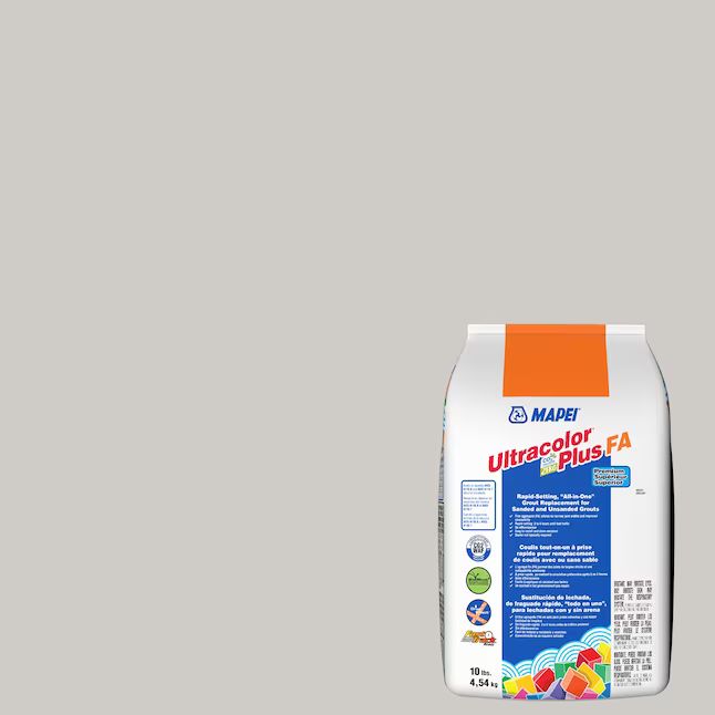 MAPEI Ultracolor Plus FA Frost #5077 All-in-one Grout (10-lb) | Lowe's