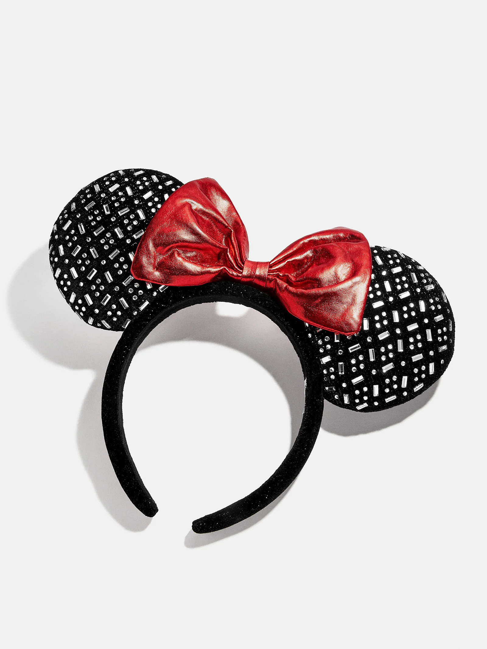 Disney Minnie Mouse Classic Gem Headband - Black/Red | BaubleBar (US)