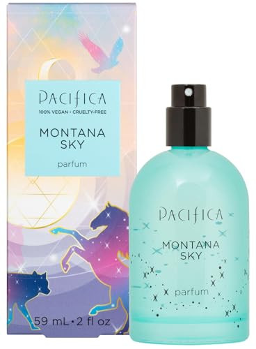 Pacifica Montana Sky Spray Perfume – Clean Vegan Fragrance for Women with Cedarwood & Sage – Grounding Earthy Woodsy Scent w/Cedarwood, Black Pepper, Sage, Cruelty-Free & Long-Lasting, 2 fl oz | Amazon (US)