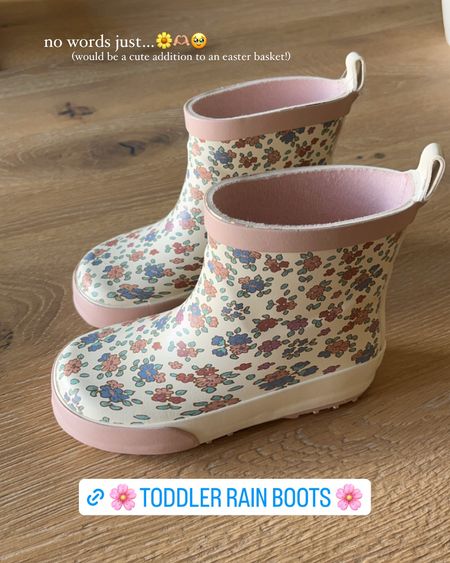 toddler rain boots , toddler girl boots , easter basket filler ideas , easter basket stuffers , easter basket ideas 

#LTKkids #LTKSeasonal