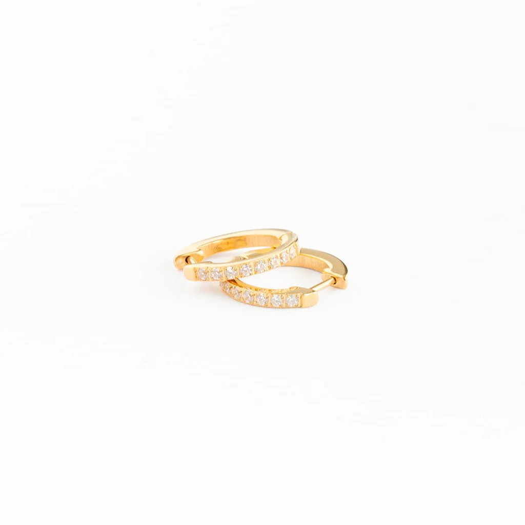 Diamond Hoop | Pip Pop Post