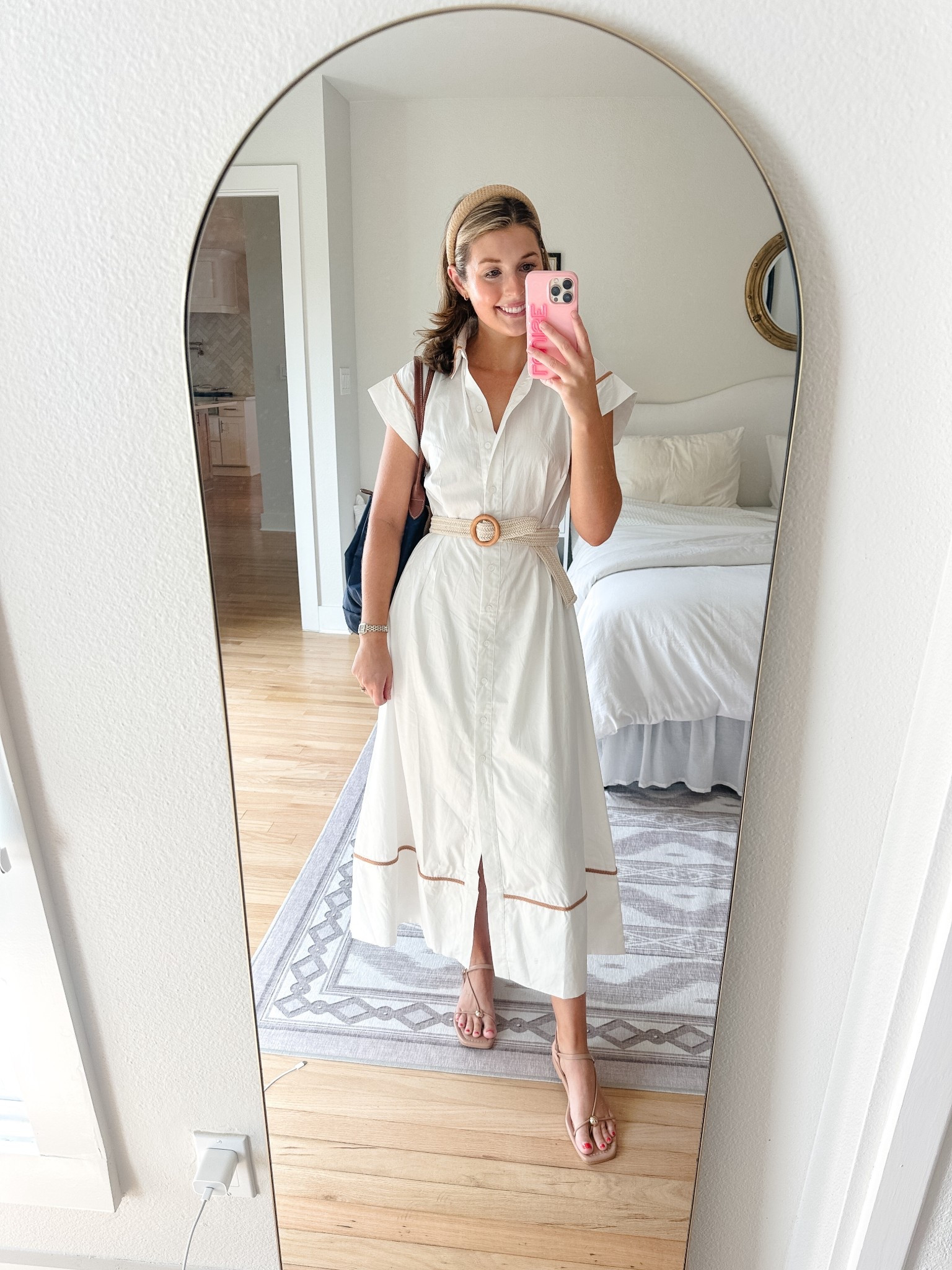 Outfit for church this morning! Wearing a S in dress! Code LOUISE20