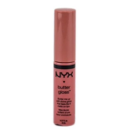 BLG 07 Tiramisu NYX Butter Gloss Cosmetics Makeup - Pack of 1 w/ SLEEKSHOP Teasing Comb | Walmart (US)