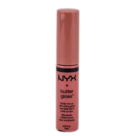 BLG 07 Tiramisu NYX Butter Gloss Cosmetics Makeup - Pack of 1 w/ SLEEKSHOP Teasing Comb | Walmart (US)
