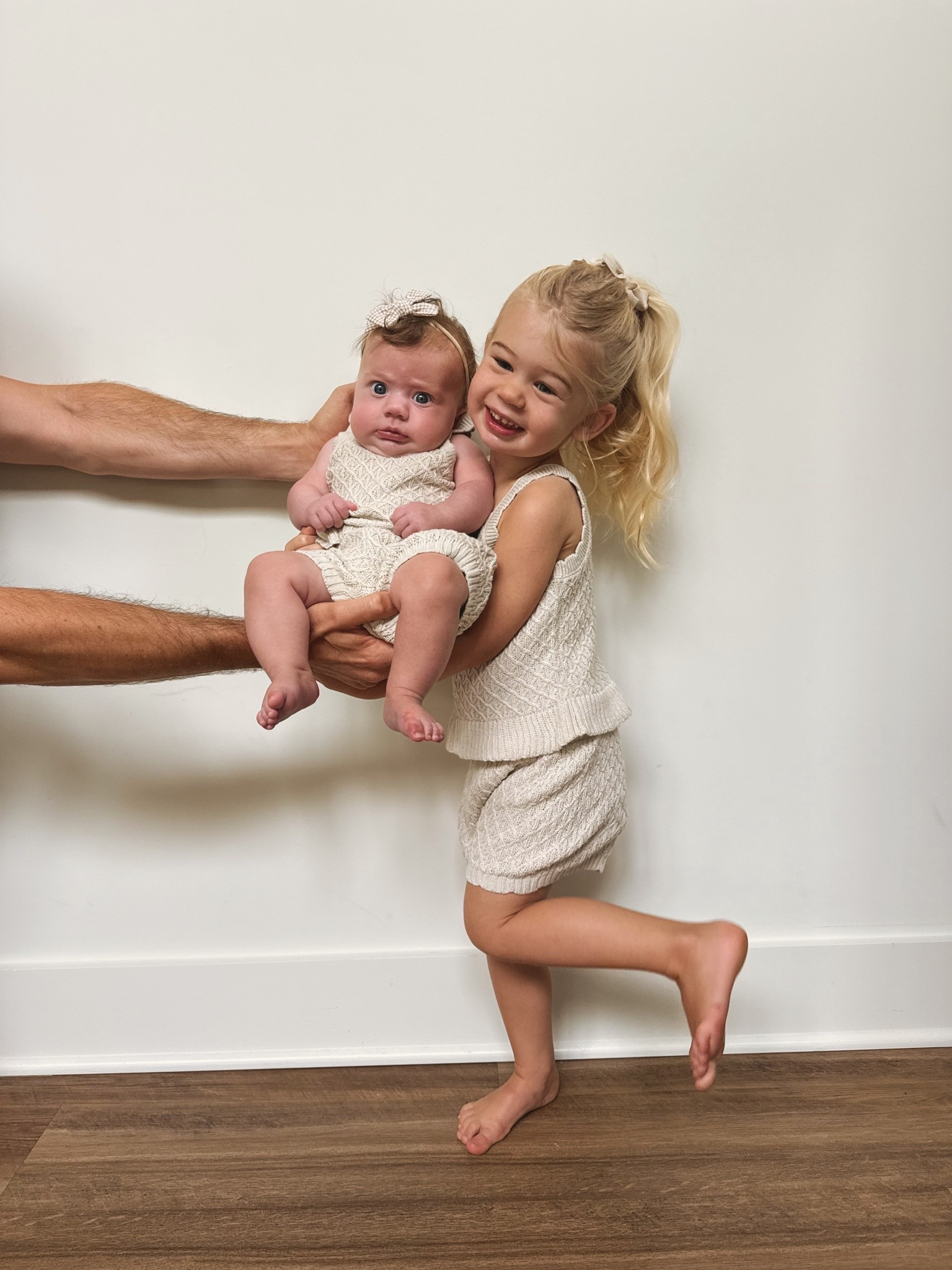 How cute are these outfits on my girls? I love that @Abercrombiekids has matching jeans for toddlers and newborns. Their tops also are a part of a set that comes with matching shorts! 
Right now, all of their denim (including the denim, I am wearing as well) is 40% off and almost everything else is 20% off. Plus, use stackable code DENIMAF for an extra 15% off.
Denim Promo: *Offer valid in stores and online August 5, 2026 to August 10, 2026 in US/CA. Excludes clearance. Online price reflects discount.
Extra 20% Off: *Offer valid in stores and online August 5, 2026 to August 10, 2026 in US/CA. Exclusions apply as indicated. Online price reflects discount
Promo Code: **Use code DENIMAF to get an additional 15% off almost everything in stores and online at checkout from August 5, 2026 to August 10, 2026 in US/CA. Exclusions apply. See details online.

#LTKKids #LTKBaby #LTKTall

#LTKBaby #LTKKids