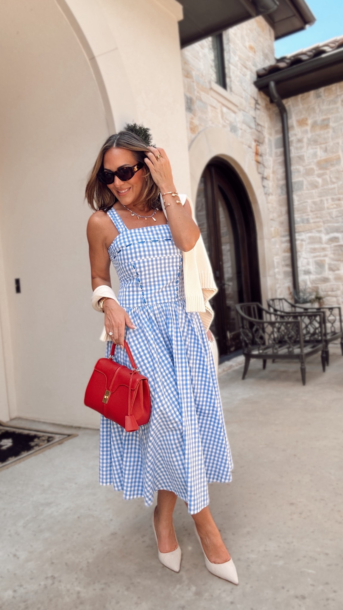 Today’s church fit for Memorial Day weekend. 

Wearing a small in dress 

#LTKOver40 #LTKPetite #LTKStyleTip