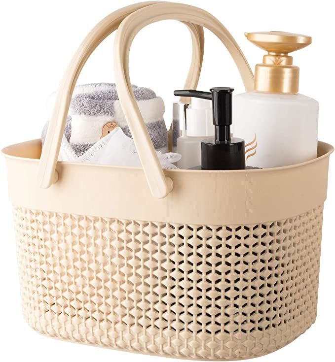 rejomiik Portable Shower Caddy Basket, Plastic Organizer Storage Tote with Handles Toiletry Bag B... | Amazon (US)