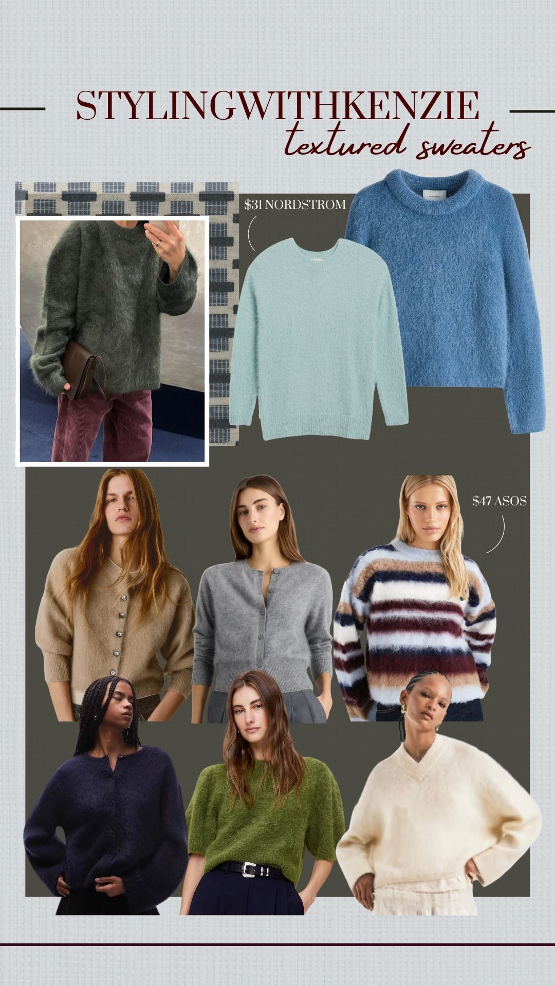 MY FAVORITE TEXTURED SWEATERS TO ADD INTEREST TO YOUR OUTFITS!! 

 #LTKSeasonal #LTKWorkwear