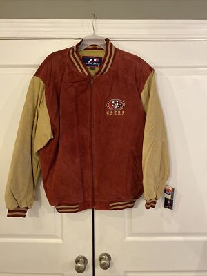 49ers Pro Player Vintage Letterman Jacket Adult Large | eBay US