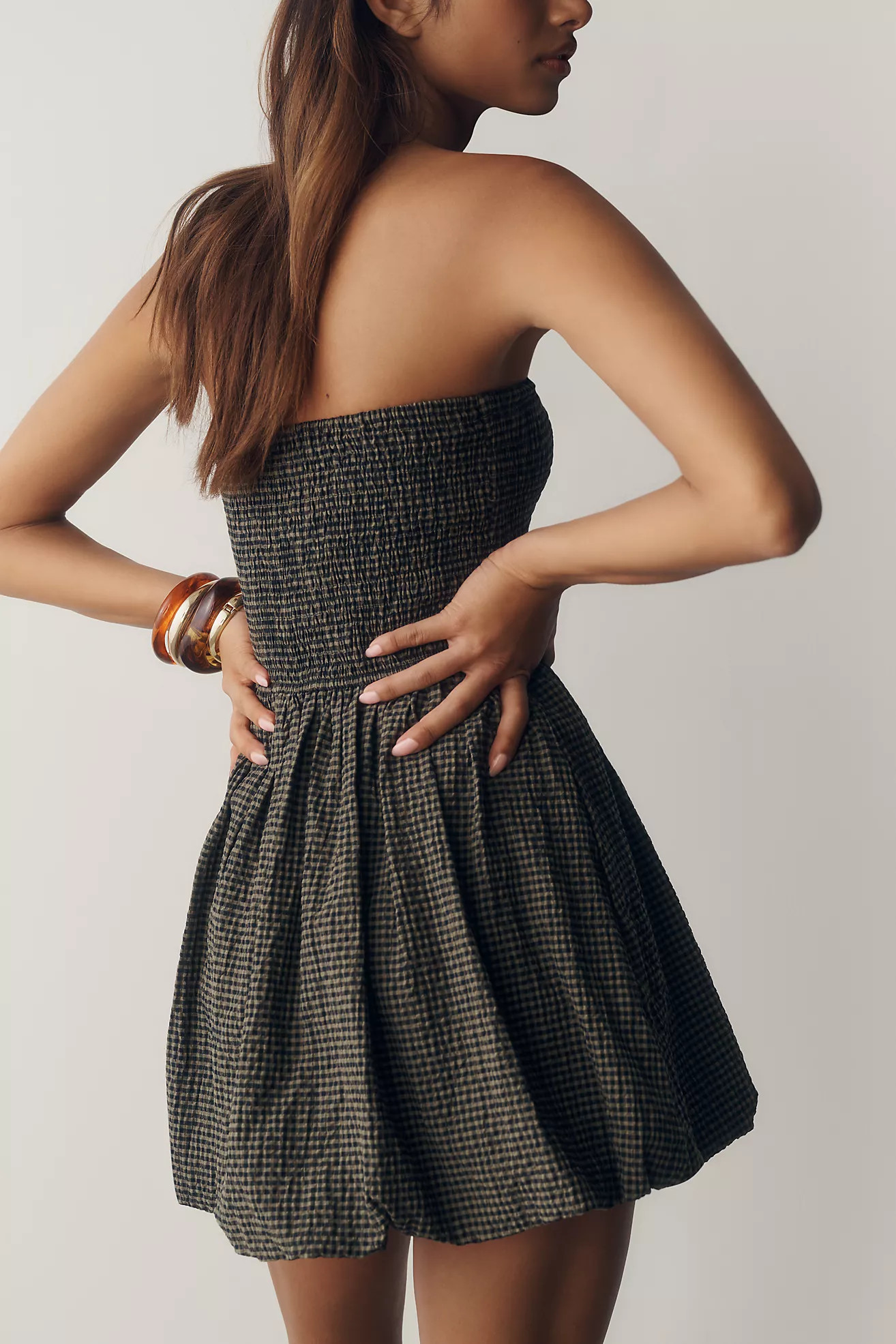 By Anthropologie Strapless Bubble Dress | Anthropologie (US)