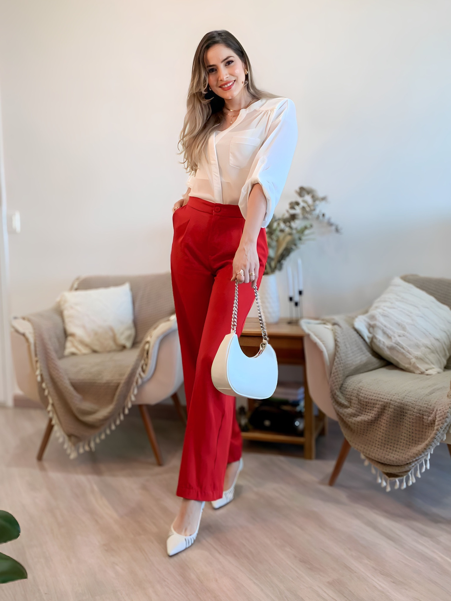 Registrando meu look do dia para vocês!😮‍💨✨Tá APROVADO?  
Calça | usei-38   Camisa | usei-P 


#LTKbrasil #LTKmidsize #LTKstyletip