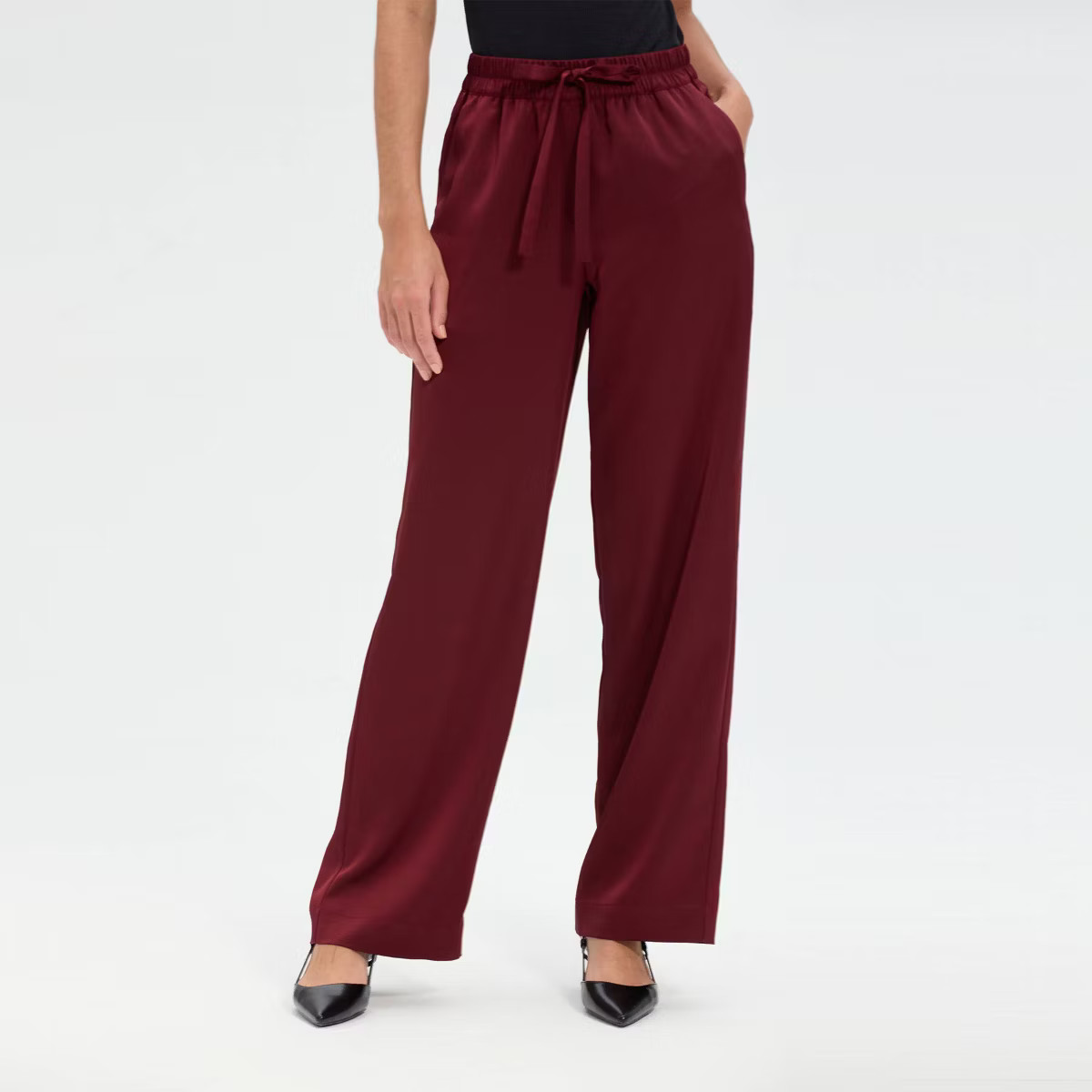 Women's High-Rise Wide Leg Trousers - A New Day™ | Target