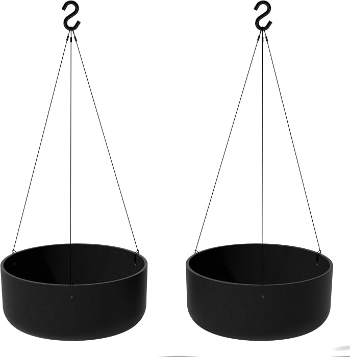 Veradek Mason Series Hanging Kona Planter - Round Planter for Outdoor Balcony/Patio | Made from P... | Amazon (CA)