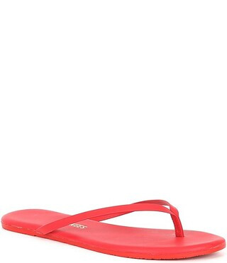 TKEES Lilly Pigments Leather Thong Sandals | Dillard's | Dillard's