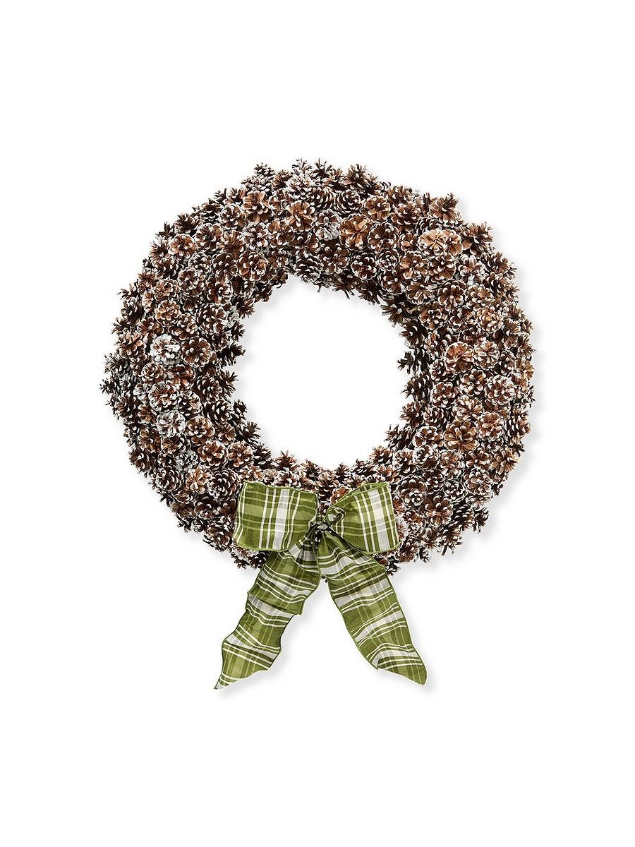Pinecone Wreath | Serena and Lily