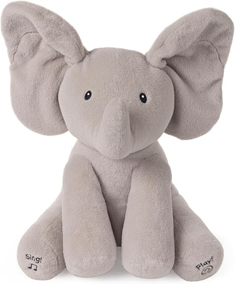 GUND Baby Animated Flappy The Elephant Plush, Singing Stuffed Animal Baby Toy for Ages 0 and Up, ... | Amazon (US)
