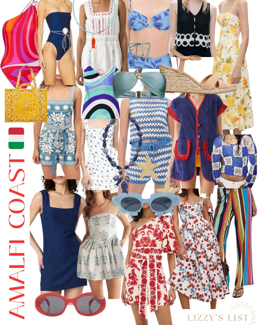 Amalfi Coast Italy Packing Guide! Chic and effortless Mediterranean style 🌊 

#LTKStyleTip #LTKSwim #LTKSummerEdit