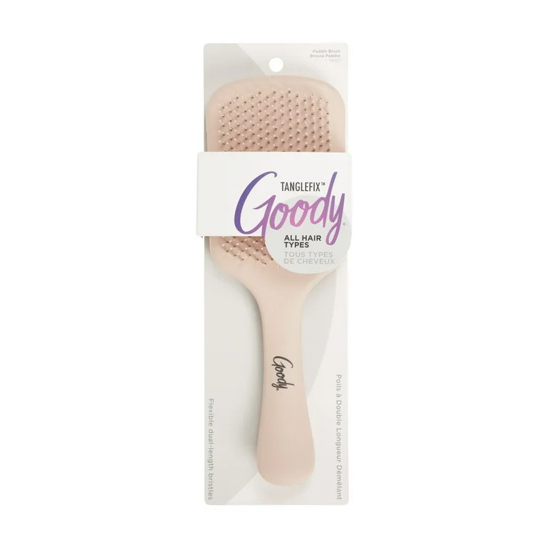 Tanglefix Paddle Brush Pink 1Ct Flexible Bristles, All Hair Types | Walmart (US)
