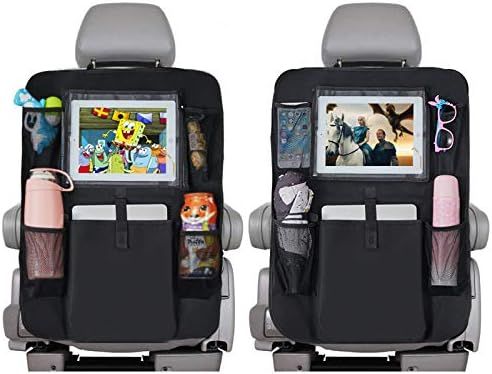 DSKKWS Backseat Car Organizer for Kids, Kick Mats Cover Car seat Protector with Touch Screen 10" ... | Amazon (US)