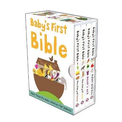 Baby's First Bible Boxed Set - (Bible Stories) by  Roger Priddy (Mixed media product) | Target
