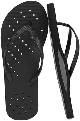 STQ Shower Shoes Women Quickly Dry Arch Support Flip Flops Non Slip Beach Pool Dorm Thong Sandals... | Amazon (US)