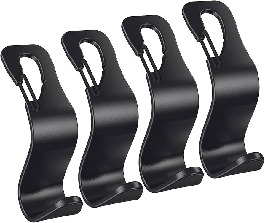 Car Seat Hooks, Headrest Hooks for Purses Groceries Bags with Metal Lock, 4 Pack Car Purse Holder | Amazon (CA)