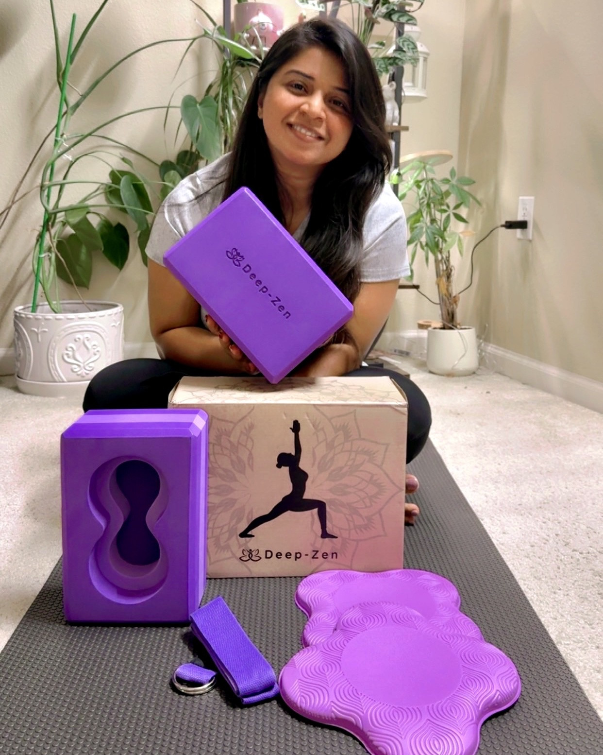 A yoga essential for anyone who needs extra wrist support 🧘‍♀️💜 These ergonomic yoga blocks offer two comfortable hand positions and come with knee pads and a yoga strap—perfect for yoga, stretching, Pilates, and home workouts.

Shop the complete set through my LTK!
#LTKFitness #LTKFinds #YogaEssentials #HomeWorkout

#LTKfitnessgoals #LTKdayinmylife #LTKmorningroutine