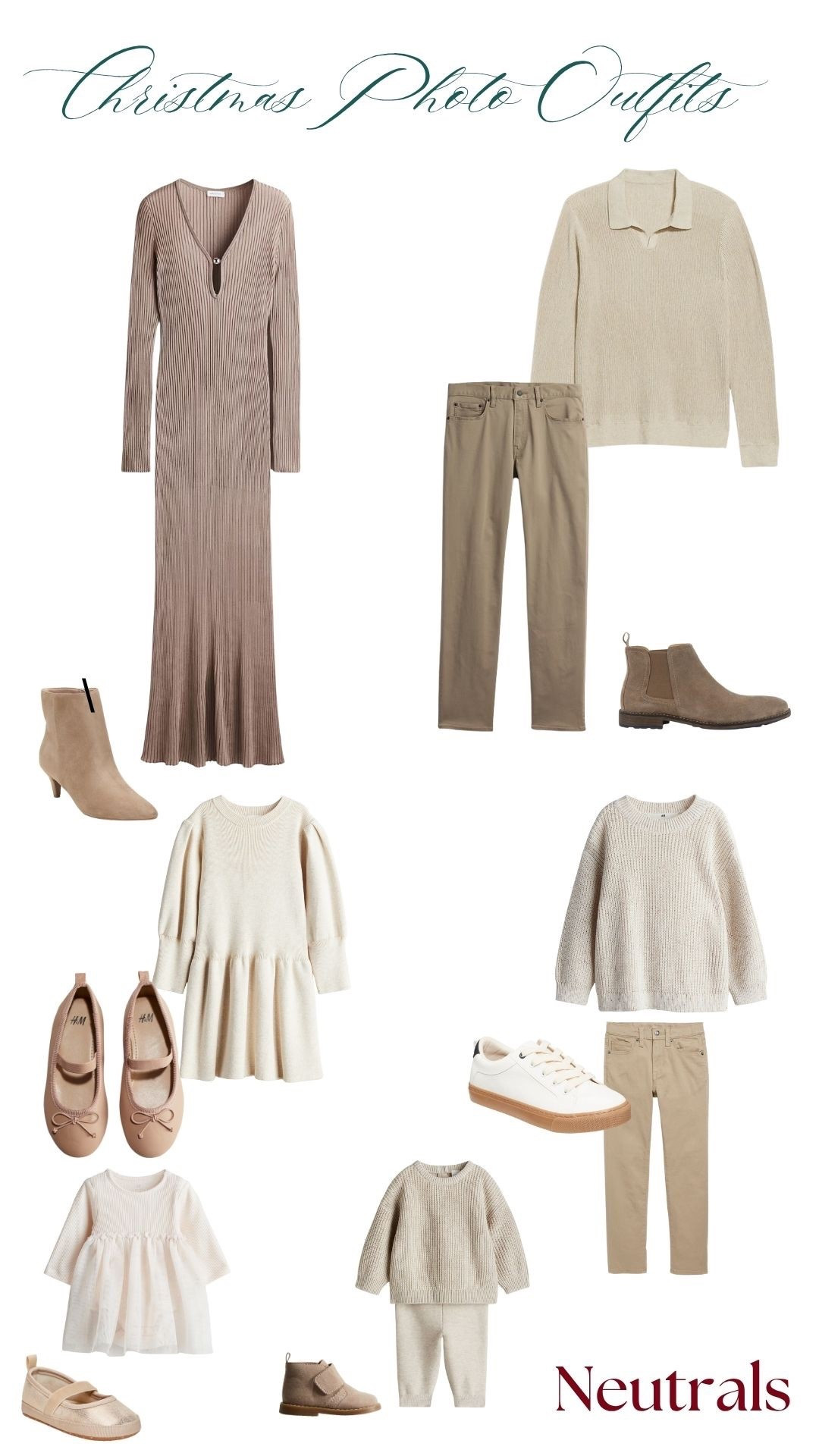 Christmas Photo Outfit Ideas - Neutrals 

#LTKfamily #LTKwinter #LTKcanada