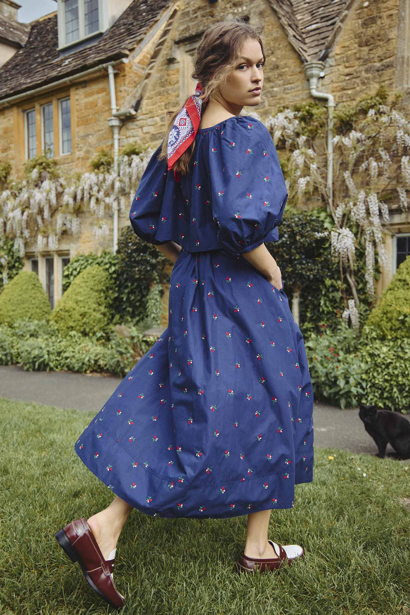 Tatum Skirt | Embroidered Skirt | Hunter Bell | Hunter Bell