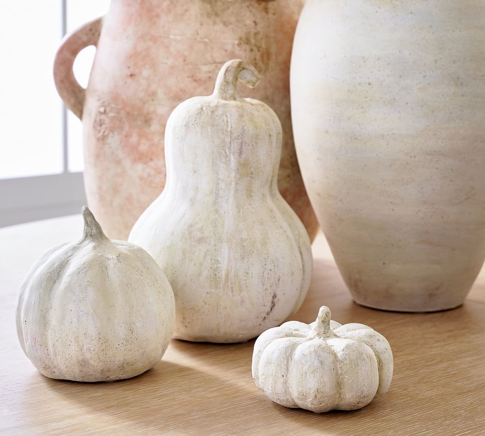 Handcrafted Terracotta Pumpkins | Pottery Barn (US)