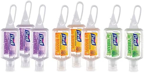 Purell Advanced Hand Sanitizer Gel Infused with Essential Oils, Scented Variety Pack, 1 fl oz Tra... | Amazon (US)