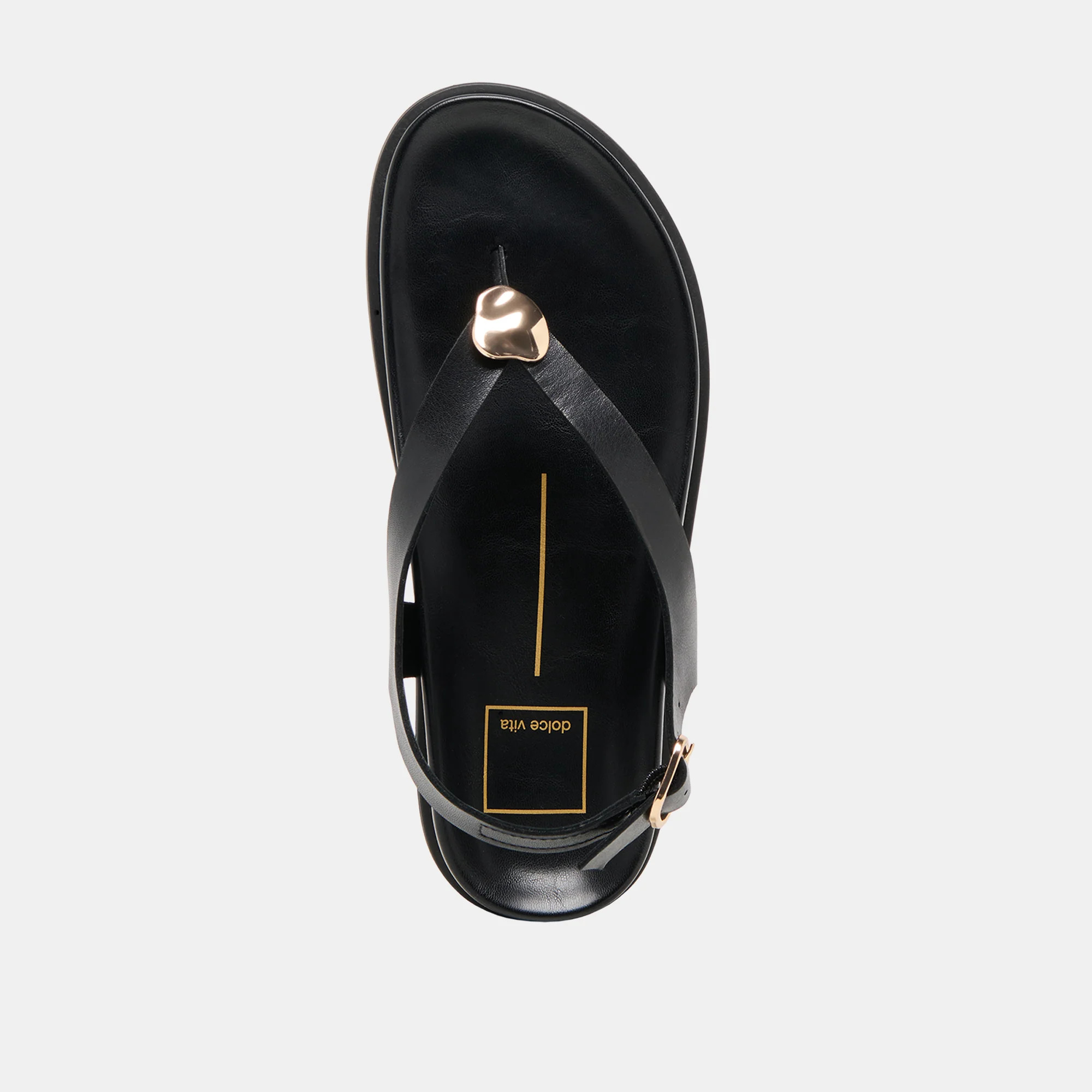 Jony Black Leather Sandals | Dolce Vita | DolceVita.com